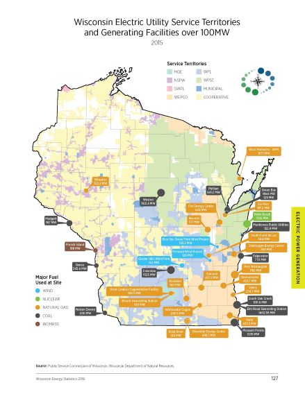 PSC Wisconsin Energy Statistics